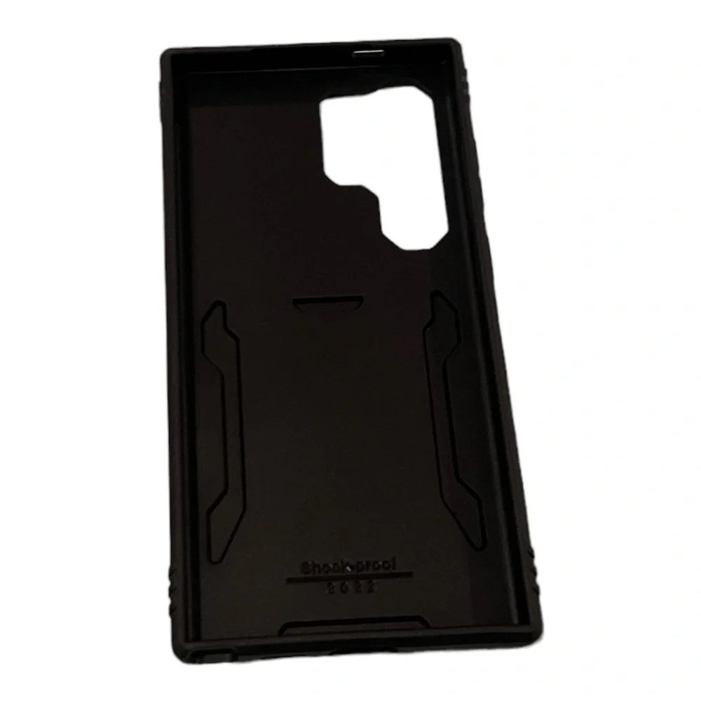 Olive Green Samsung Galaxy S24 Ultra Case with Slide Camera Cover & Kickstand